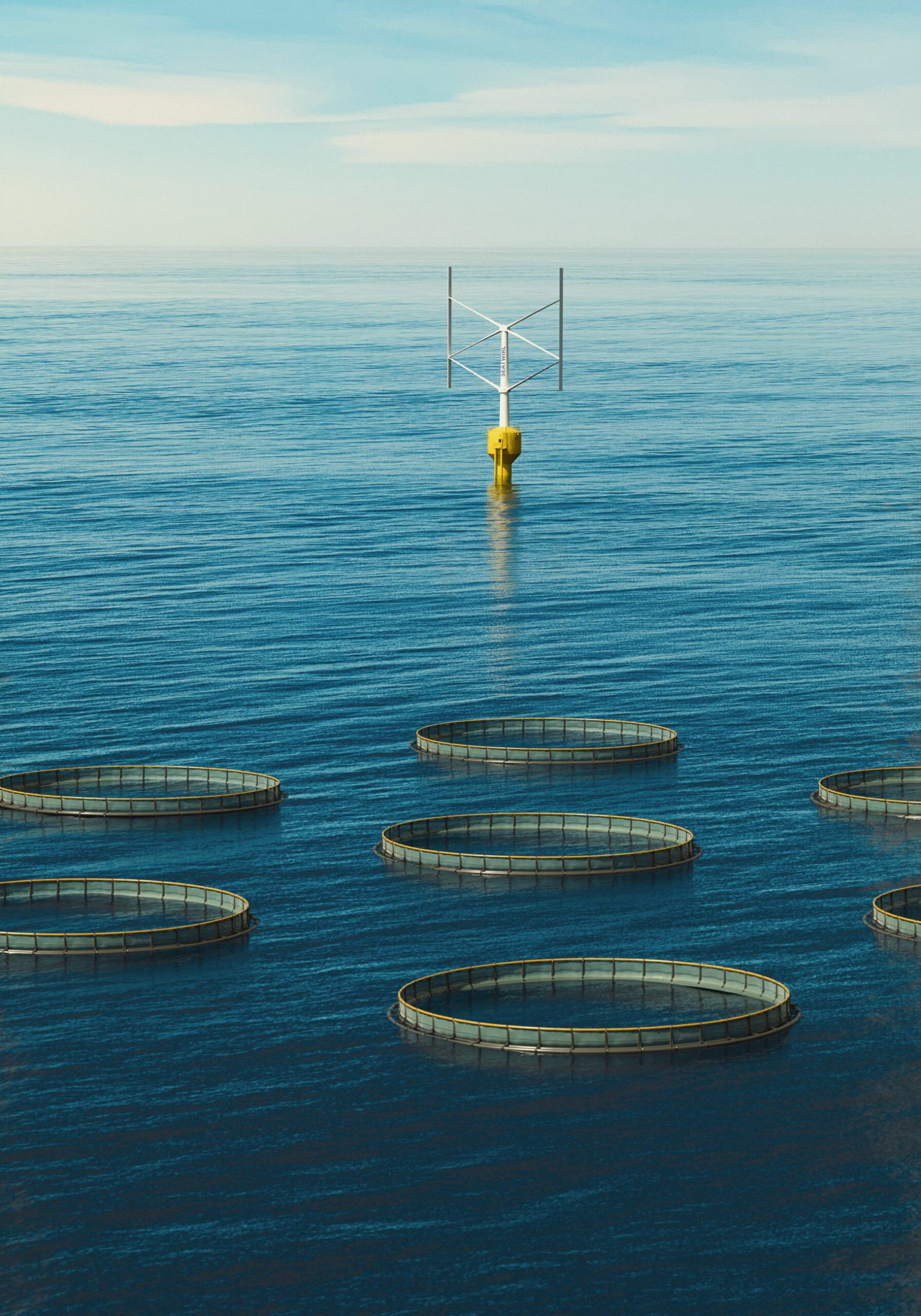 Fish farms