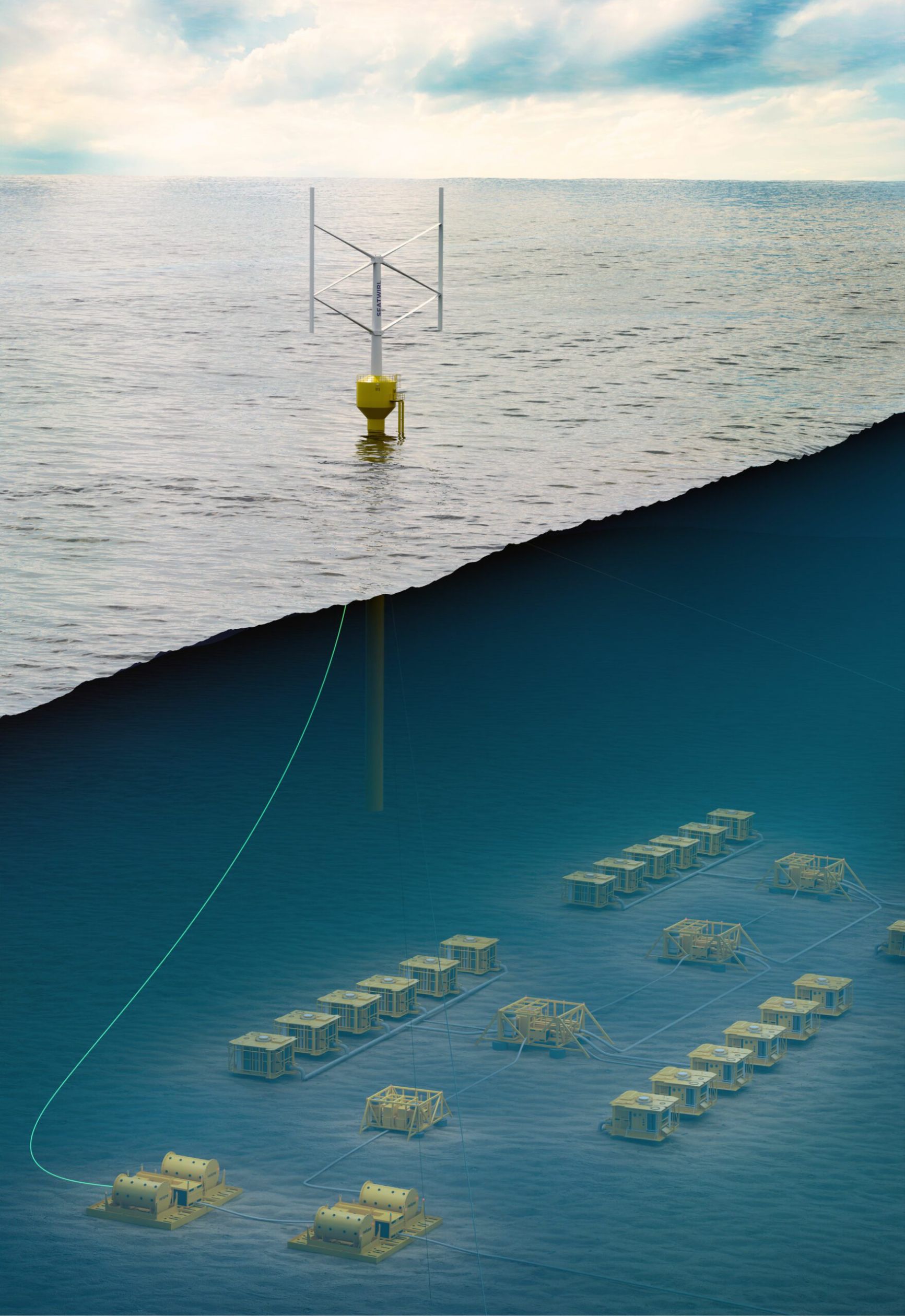 SEATWIRL S1.5 floating wind turbine